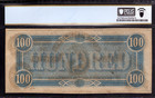 1864  100 Confederate States Of America Note T-65 Pf-3 Pcgs B Choice Unc 64 Ppq