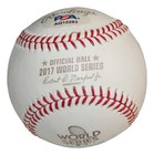 Carlos Correa Autographed Official 2017 World Series Baseball Psa dna