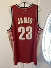 Adidas Cleveland Cavaliers Lebron James  23 Jersey Men s 48 Nba Official