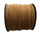  Faux Leather Cord For Jewelry Making 100 Yards 2 6mm Thin Suede String Brown