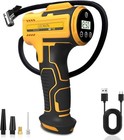 Cordless Car Tire Inflator Portable Air Compressor Car Pump With Pressure Gauge