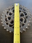 Cast Iron Round Footed Trivet 6 In Black Matte 