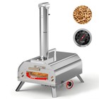 Pargrill 12  Outdoor Wood Pellet Pizza Oven Stainless Steel Pizza Maker Portable