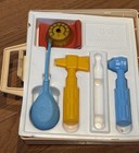 Vintage 1977 Fisher-price Medical Kit-missing A Couple Items-made In Usa