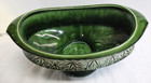 Mcm Mccoy Planter Atomic Starburst Green   White Rare Marked Mcp 16 Usa 1968