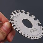 Metal Sheet Thickness Gauge   Dual-sided Round Metal Sheet Gauge - Wire Gauge Me