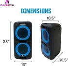 Bluetooth Karaoke Speaker Portable Super Bass