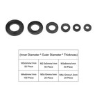 Nylon Flat Washers Assortment Kit M2 M2 5 M3 M4 M5 M6 With Case 250 Pieces 1 Set