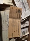 Lot Of 5 X Old Vintage Checks Random Pull 1900   s