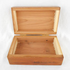Bonnie Springs Old Nevada Mountain Goat Vintage Cedar Wood Jewelry Trinket Box
