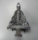 Signed Dorothy Bauer Christmas Tree Brooch Limited Edition 27 120 Multicolor Pin