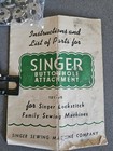 Lot Of Old Vintage Singer Sewing Machine Parts