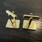   rare   Metz Mechanical Cuff Links Set Of 2 - Vintage Employee Company Links