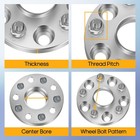 4pcs 20mm Wheel Spacers 5x4 5 12x1 5 60 1mm Fit Lexus Es300 92-03 Es300h 13-20