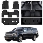 Floor Mats For 2015-2018 2019 2020 Chevy 2015-2020 Suburban 8 Seats-floor Mats