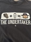 Wwf Undertaker Emoji Legends Wwe Authentic Black T-shirt Mens Size Xxl