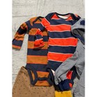 Carters Baby Boy 12m Clothing Lot 8pc Bodysuits Joggers Shorts Stripe Navy 12 Mo
