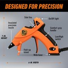 Gorilla Mini Hot Glue Gun Kit  pack Of 1 Mini Hot Glue Gun And 30 Sticks  - Dual