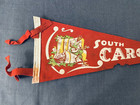 Vintage 1950 s South Carolina Cotton Farm 14  Felt Travel Pennant