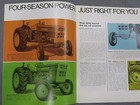 Original 1970 Oliver 1255 1355 Tractor Sales Brochure Catalog 12 Pages Nice 