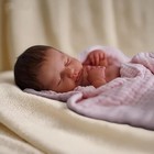 19in Realistic Reborn Baby Dolls Girl Doll Newborn Doll Full Body Vinyl Silicone