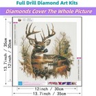 5d Diy Deer Diamond Art Kits For Adults diamond Paintings Kits For Beginners  