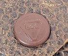 Antique Vintage Bausch   Lomb B l Folding Pocket Magnifying Glass Leather Case