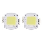 2pcs Round Led Chip 100w High Power Led Chip White Light 9600lm 6000k Led Beads
