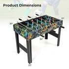 37  Mini Foosball Table 2-in-1 Game Table With Detachable Legs For Tabletop