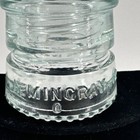 Vintage Hemingray No  12 Green Glass Wire Insulator 0 Hobnail Bottom 3 5 Tall