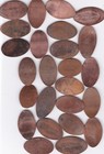 Elongated Souvenir Penny  25 Mixed Designs Souvenir Pennies L15