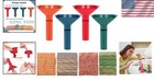 100 Assorted Flat Coin Wrappers-4 Coin Sorters Tubes-penny nickel dime quarter