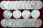      Large Uncirculated Silver Mexico Un Peso Coin  Jose Morelos  Eagle   Snake 