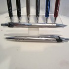 Terzetti Jupiter Chrome Ballpoint Pen  Velvet Pouch-metal Body Quality Pen