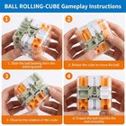 3d Rolling Ball Maze Cube   Marble Maze Puzzle - Large Labyrinth Brain Teaser   