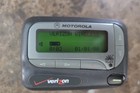 Verizon Motorola Advisor Elite Flex Black Pager Vintage Aa Batteries W  Holster