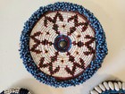Vintage Afghani Beaded Medallions Middle Eastern Afghanistan