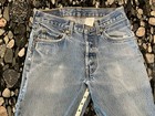 Vintage  Distressed  Levis 501 Button Fly  Fits 29x31  tag Size 30x34 Pre-owned