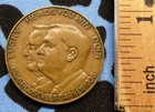 1936 Roosevelt-garner President Medal  Political Flipper  Elephant Reverse