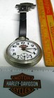 Harley Pocket Watch Vintage Collectible Old Hd Motorcycle Memorabilia- Works