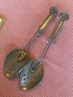 Mid Century Metal Shoe Tree a j Brand   Made In Usa  Good Condition  11 Inches