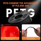 Tecbears Petg 3d Printer Filament 1kg High Speed Matte Petg 5 10 Rolls Lot