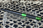 New Dlx Freak Jr  Xl 14  Barrel - Autococker Threaded - Dust Black dust Green