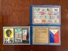 Vintage Philippines Pearl Of Orient Stamp Collection - Blue Book Excellent 
