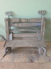 Antique Hibbard Spencer Bartlett Co Wood Clothes Wringer Vintage Hand Crank 