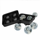 Ice Balls Maker Round Sphere Tray Mold Cube Whiskey  Ball Cocktails Silicone