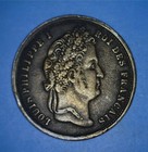 1847 Victoria Regina   Louis Philippe Medal Used As Whist Counter -  43800141     