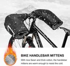 Rockbros Bike Handlebar Mittens Winter Mtb Fat Bike Bar Covers Cyclist Pogies 