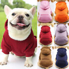Pet Dog Hoodie Sweater Jumper Coat Warm Clothes Puppy Apparel Hooded Jacket Vest