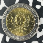 1995 Argentina 1 Peso Lot c9286  provingias  Error  Km 112 3